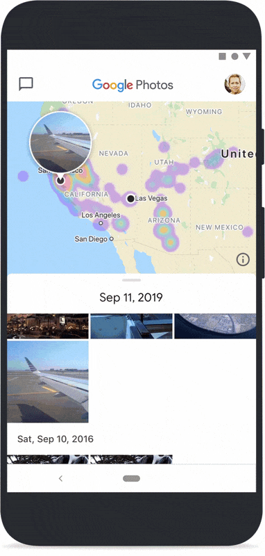 google photos新设计：加入用户翘首以盼的地图视图